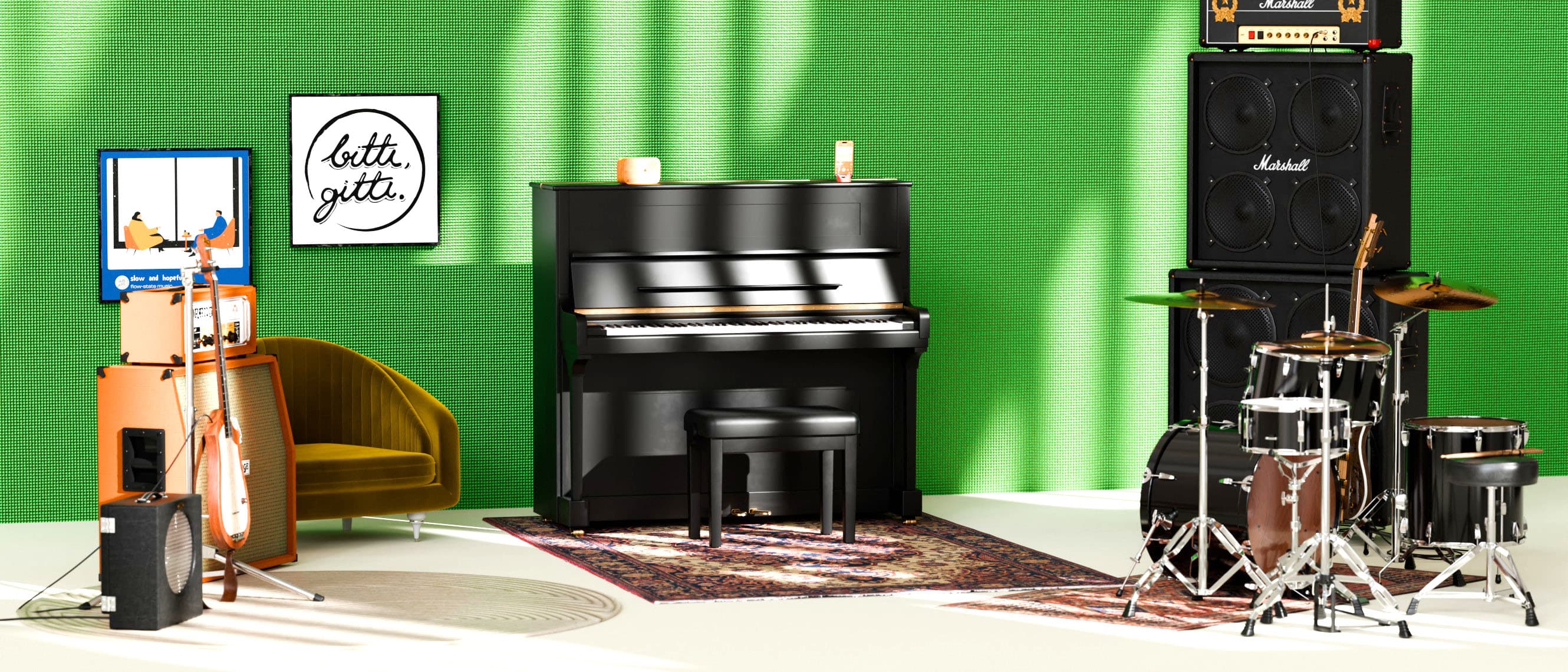 Bitti Gitti Wooden Sound System